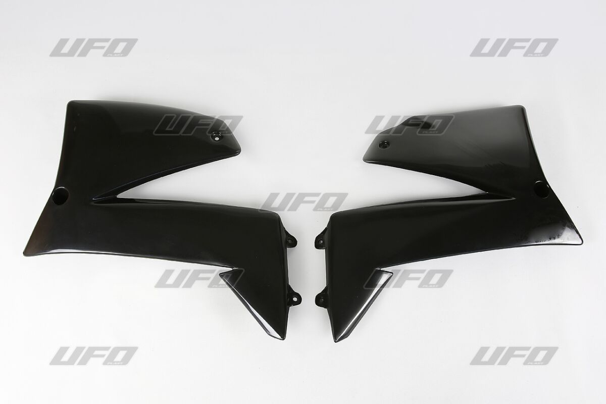 UFO RADIATOR COVERS KTM 660 SMC/640 LC4 SM BLACK KT03013#001