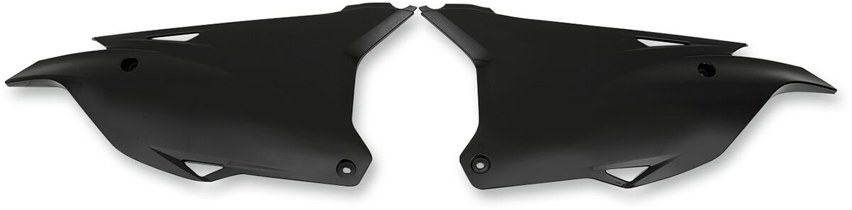 UFO SIDE PANELS KAWASAKI KX85 BLACK KA04729#001