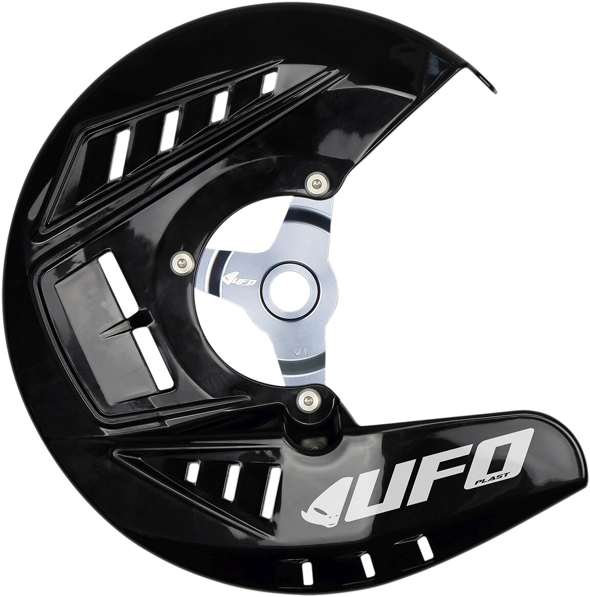 UFO FRONT DISC COVER KIT HONDA CRF250/450R BLACK DC01001@001