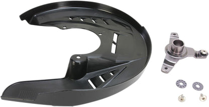 UFO FRONT DISC COVER KIT KAWASAKI KXF250/450 BLACK DC01002@001