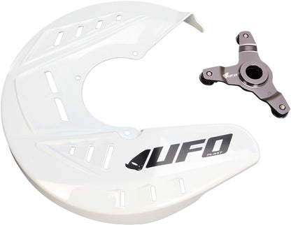UFO FRONT DISC COVER KIT KAWASAKI KXF250/450 WHITE DC01002@041