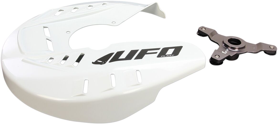 UFO FRONT DISC COVER KIT KAWASAKI KXF250/450 WHITE DC01002@041