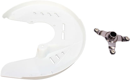 UFO FRONT DISC COVER KIT KAWASAKI KXF250/450 WHITE DC01002@041