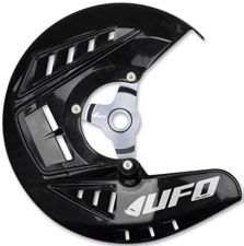 UFO FRONT DISC COVER KIT SUZUKI RMZ250/450 BLACK SU04936@001