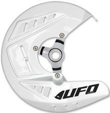 UFO FRONT DISC COVER KIT YAMAHA YZ250/450F WHITE DC01015@041