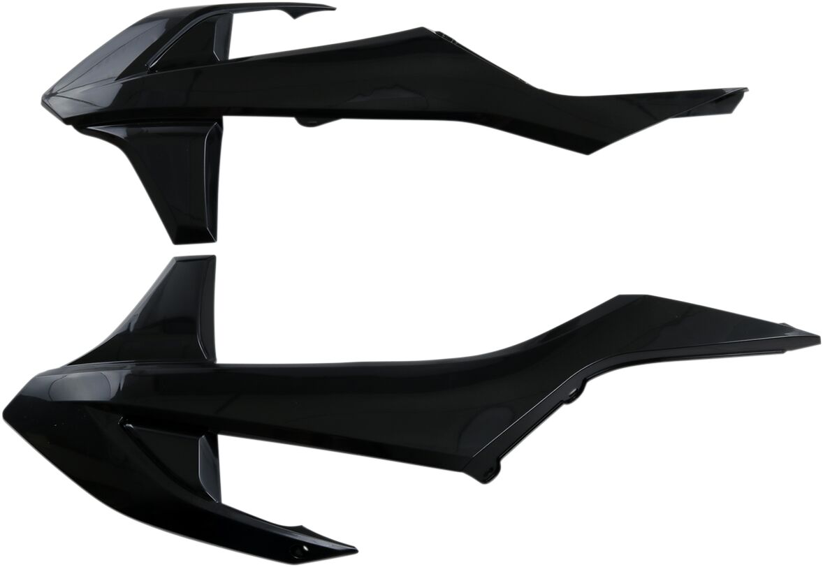 UFO RADIATOR COVERS KTM SX/SX-F/EXC BLACK KT04061#001