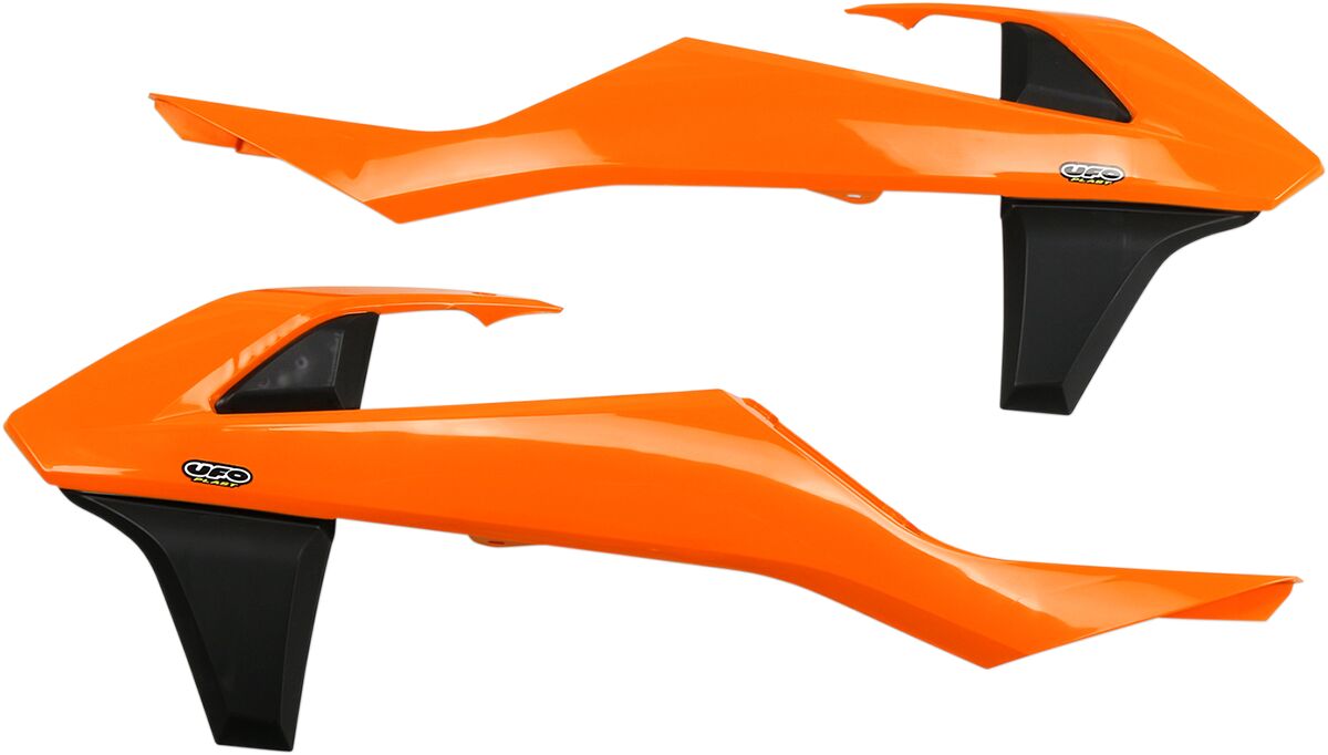 UFO RADIATOR COVERS KTM SX/SX-F/EXC OEM-COLOR (16) KT04061#999