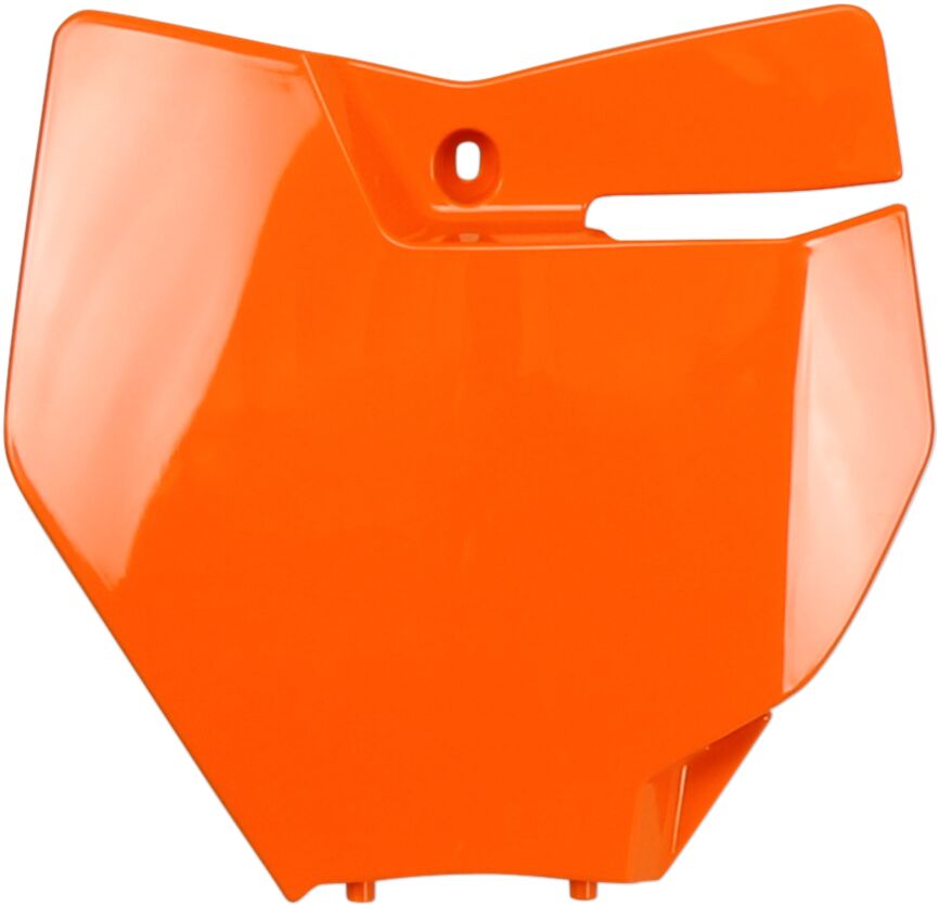 UFO FRONT NUMBER PLATE KTM SX/SX-F ORANGE KT04063#127