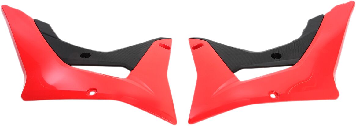 UFO RADIATOR COVERS HONDA CRF450RX OEM-COLOR HO04683#999