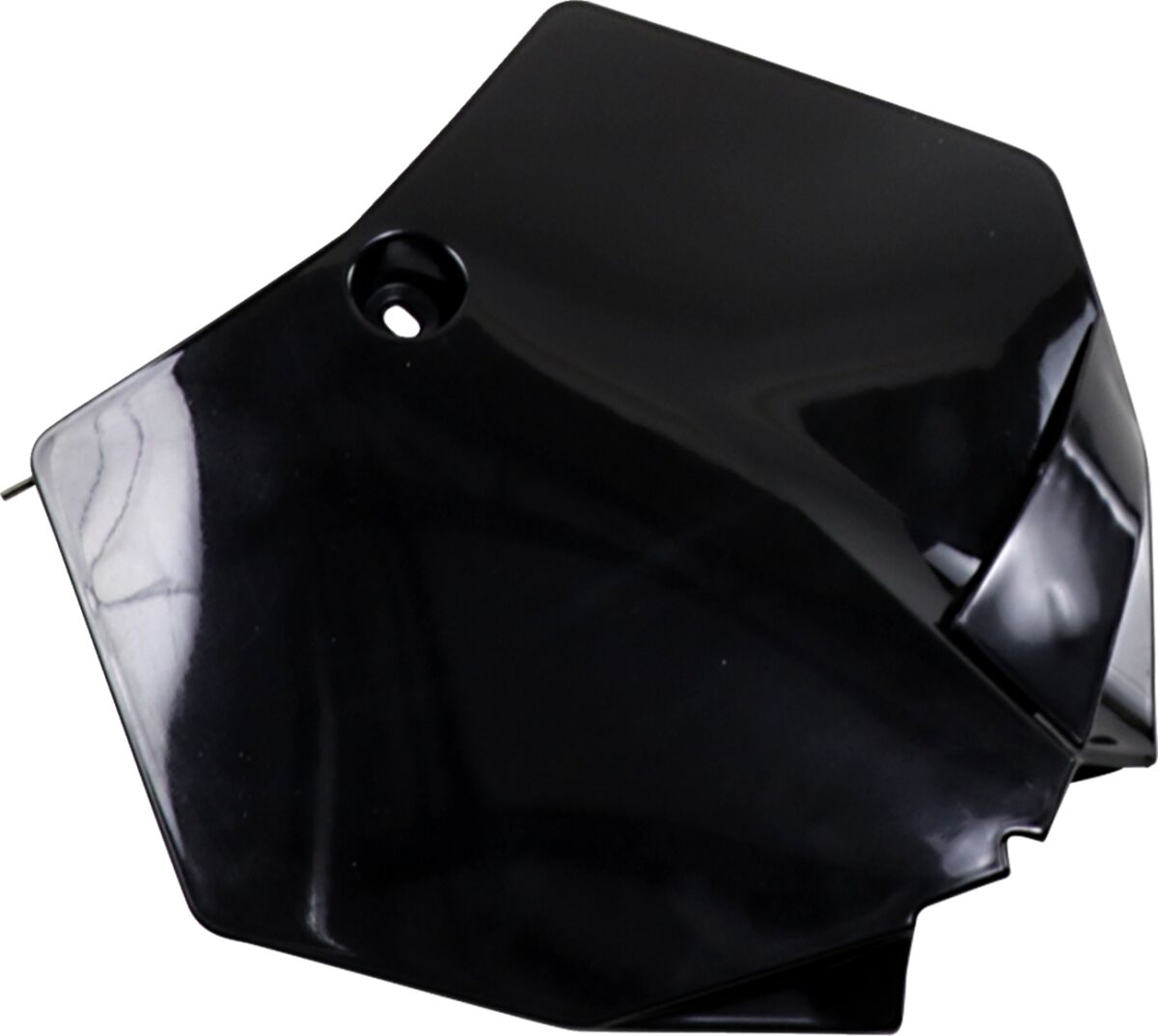 UFO FRONT NUMBER PLATE KTM 85/105 BLACK KT04041#001