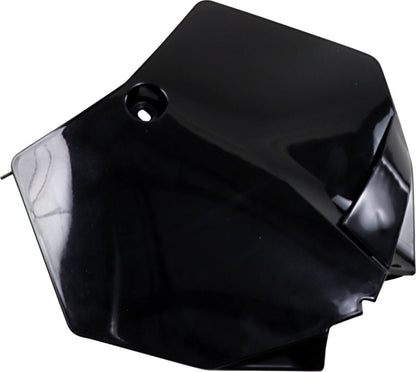 UFO FRONT NUMBER PLATE KTM 85/105 BLACK KT04041#001