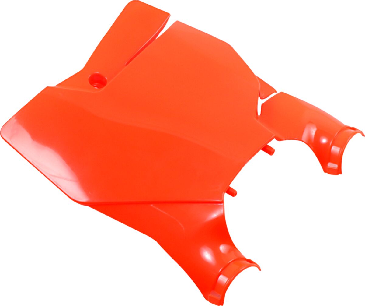 UFO STADIUM NUMBER PLATE FLUO ORANGE KT04080#FFLU