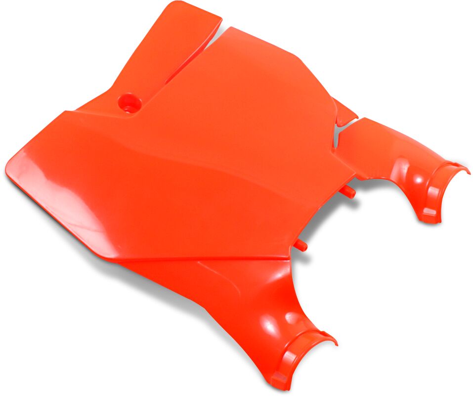 UFO STADIUM NUMBER PLATE FLUO ORANGE KT04080#FFLU