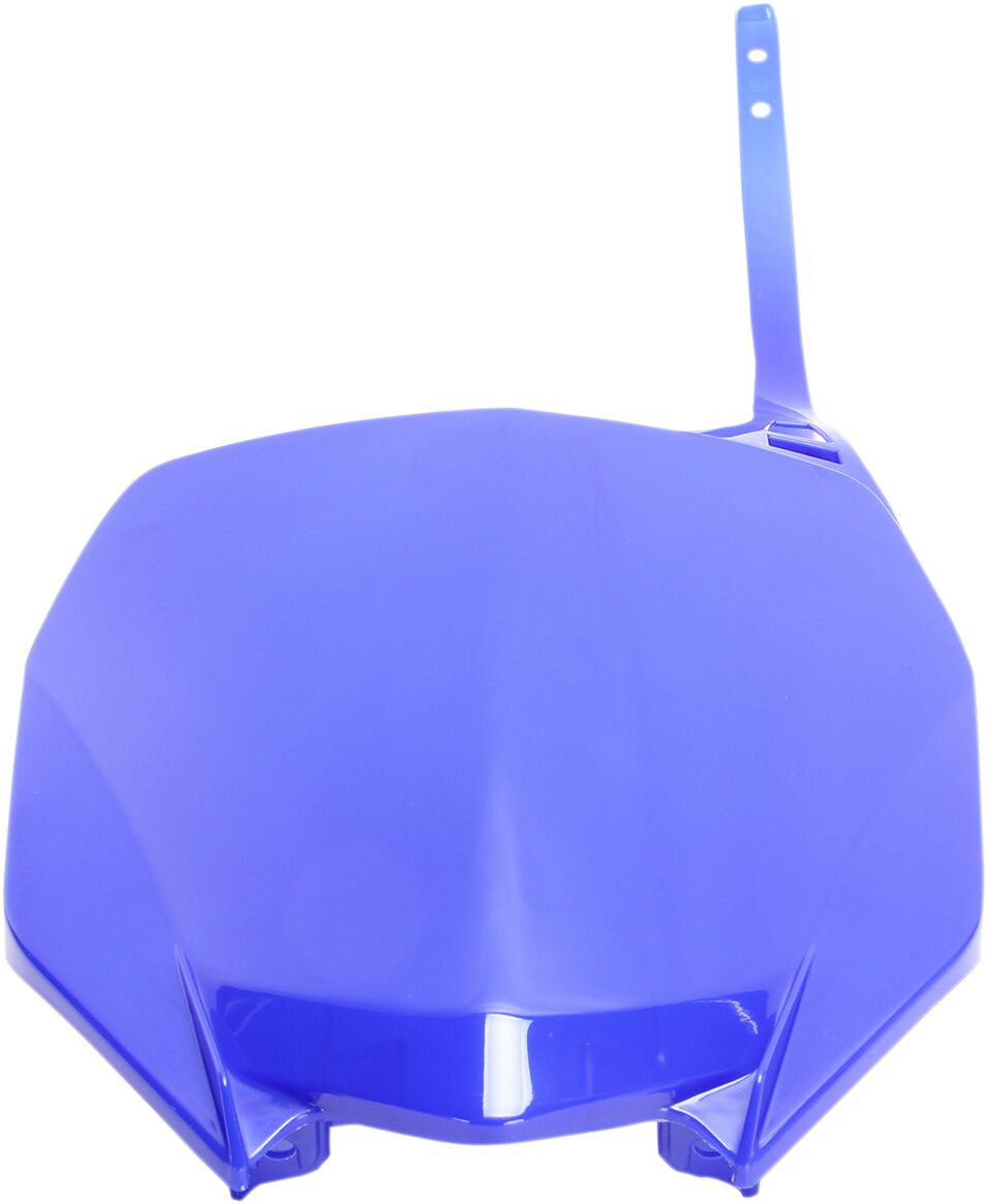 UFO FRONT NUMBER PLATE YAMAHA BLUE YA04860#089