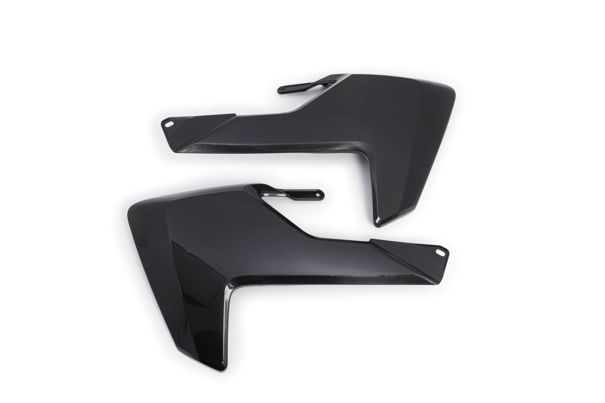 UFO RADIATOR COVER FOR TC85 18- BLACK HU03384#001