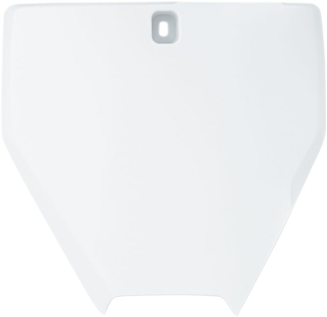 UFO FRONT NUMBER PLATE HUSQVARNA WHITE HU03386#041