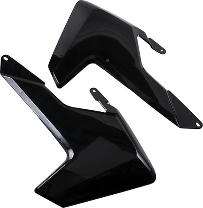 UFO RADIATOR COVERS HUSQVARNA BLACK HU03365#001