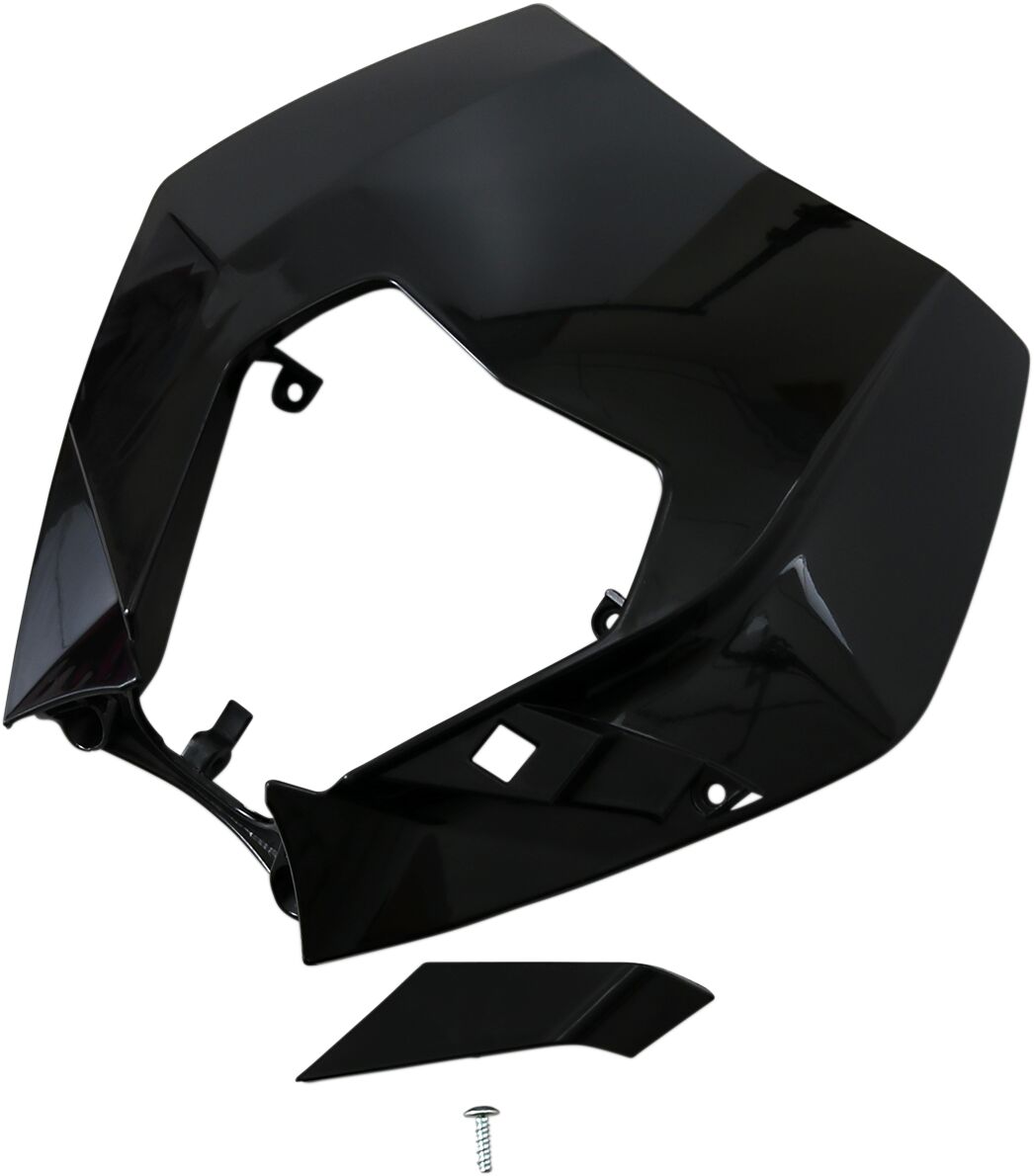 UFO HEADLIGHT PLAST EXC 09-13 BLK KT04090@001