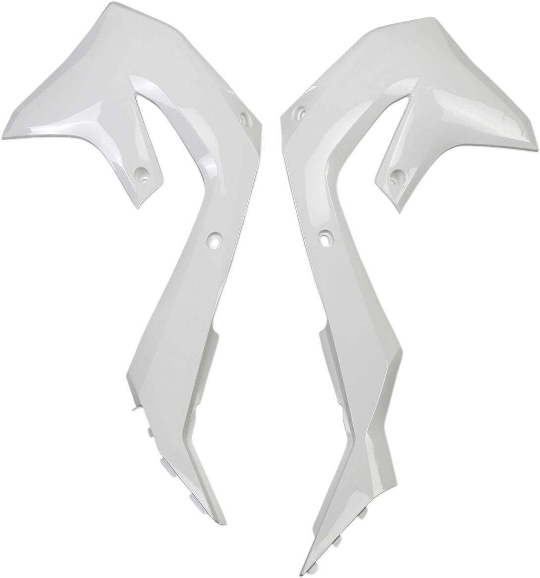 UFO RAD COVERS KX450F 19-23 WHITE KA04751#047