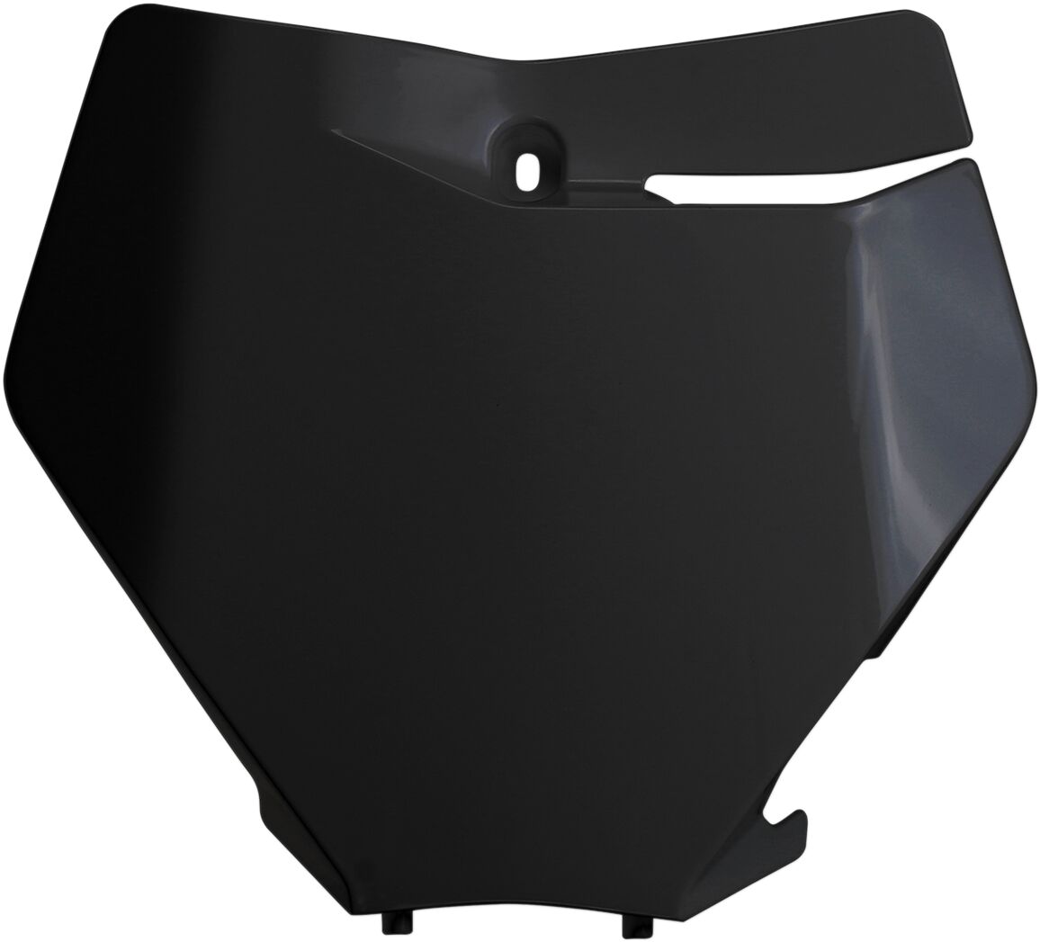 UFO PLATE# FRT SX/SXF 19-22 BLACK KT04094#001