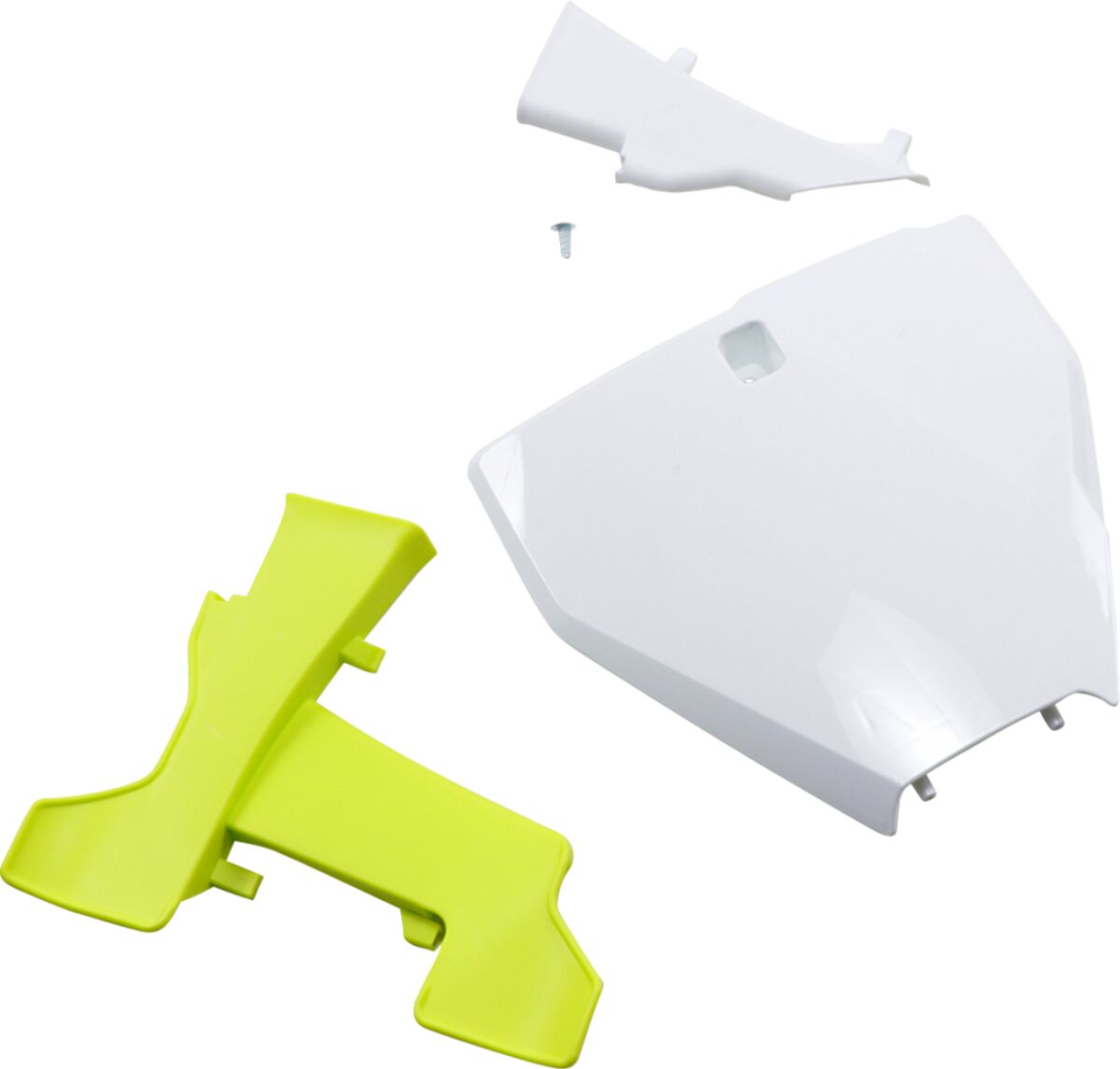 UFO FRT# PLATE HVA W/GUIDE WH HU03395@041