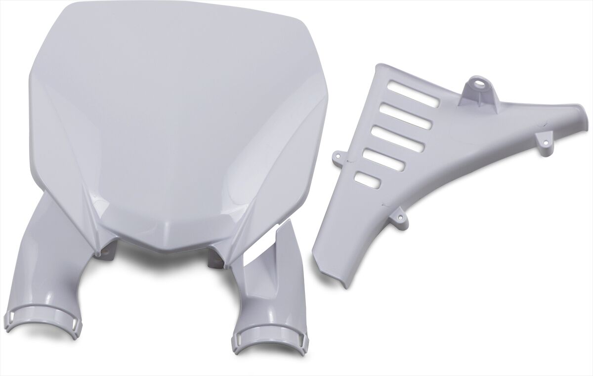 UFO PLATE # STADIUM YZF18- WHITE YA04873#046