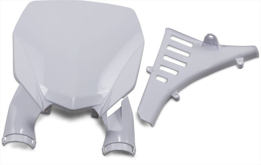 UFO PLATE # STADIUM YZF18- WHITE YA04873#046