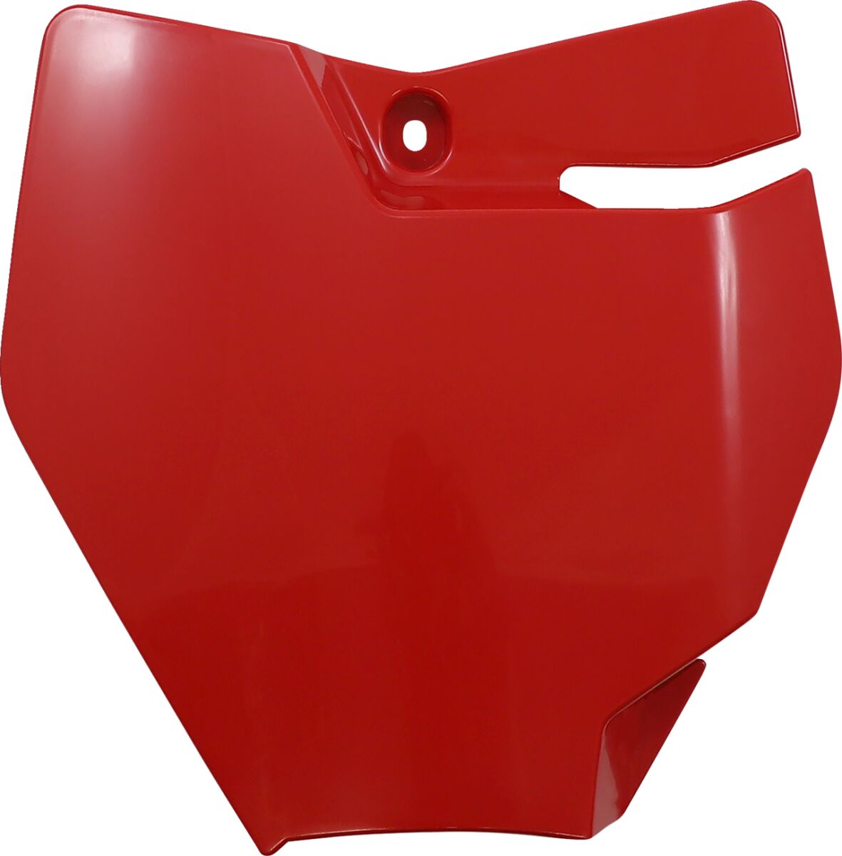 UFO FRONT NUMBER PLATE FOR GASGAS RED KT04074#062