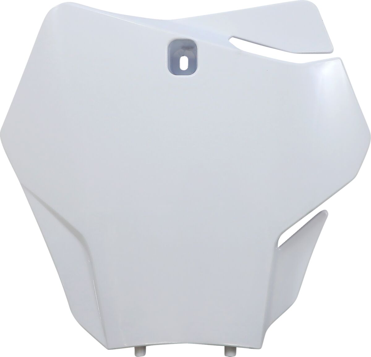 UFO FRONT NUMBER PLATE FOR GASGAS 21- WHITE GG07130#041