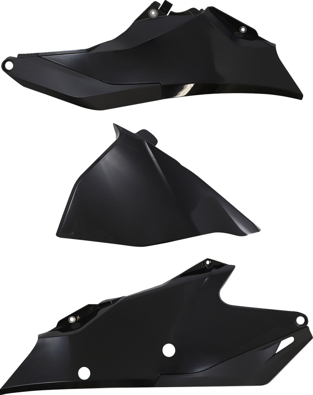 UFO SIDE PANEL FOR GASGAS 21- BLACK GG07129#001