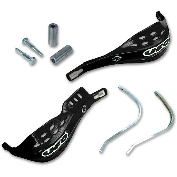 UFO JUMPY SUPERMOTARD UNI HANDGUARDS FOR 28,6mm (1 1/8") PRO-TAPER BARS BLACK PM01625#001