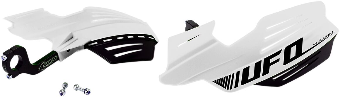 UFO UNIVERSAL VULCAN HANDGUARDS WHITE PM01650#041