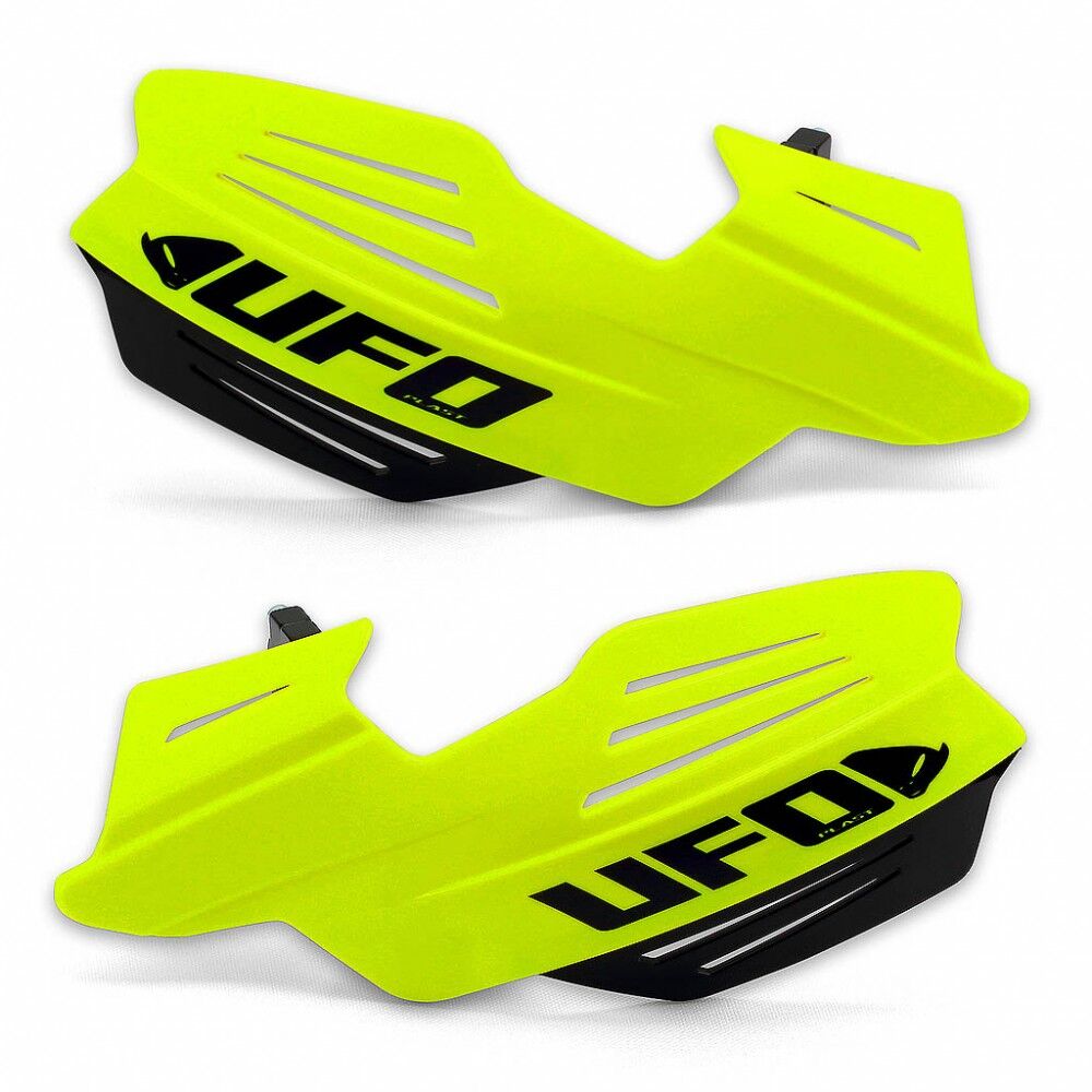 UFO UNIVERSAL VULCAN HANDGUARDS FLUO YELLOW PM01650#DFLU