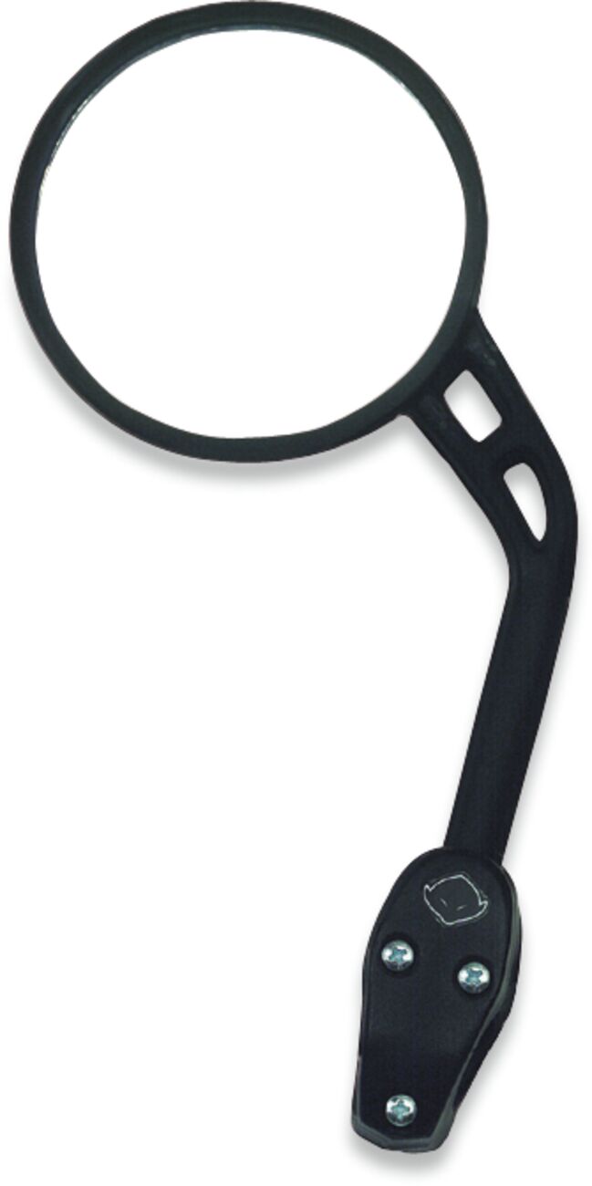 UFO HANDLEBAR MIRROR FOR 22mm (7/8") HANDLEBARS LEFT BLACK AC01996