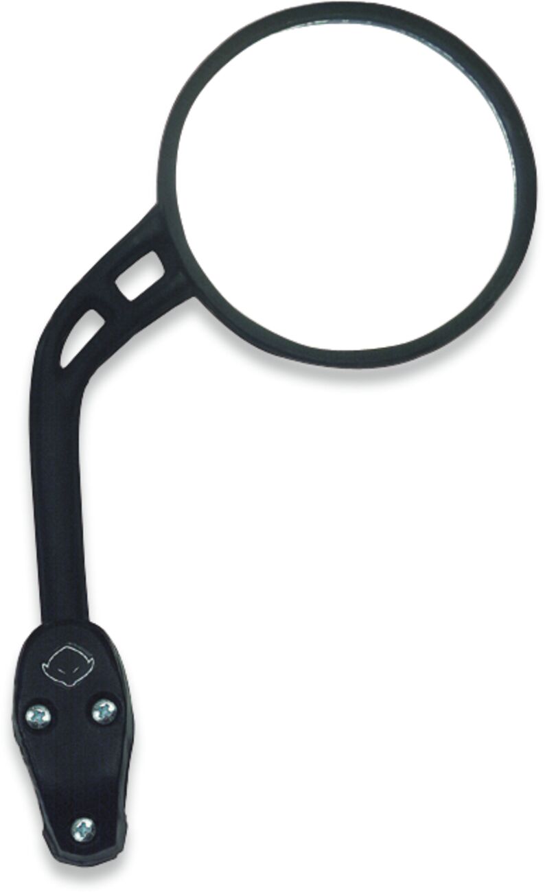 UFO HANDLEBAR MIRROR FOR 22mm (7/8") HANDLEBARS RIGHT BLACK AC01995