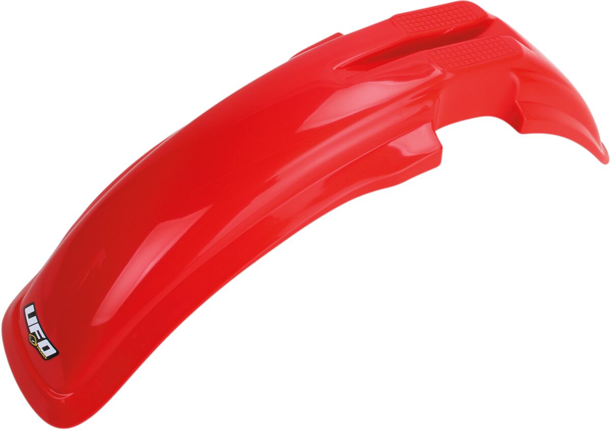 UFO UNIVERSAL FRONT FENDER MX/ENDURO 125-250-500 RED PA01013@061
