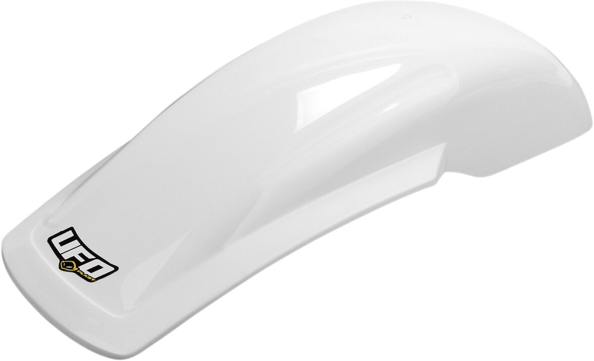 UFO UNIVERSAL REAR FENDER MX/ENDURO 125-250-500 WHITE PP01109#041
