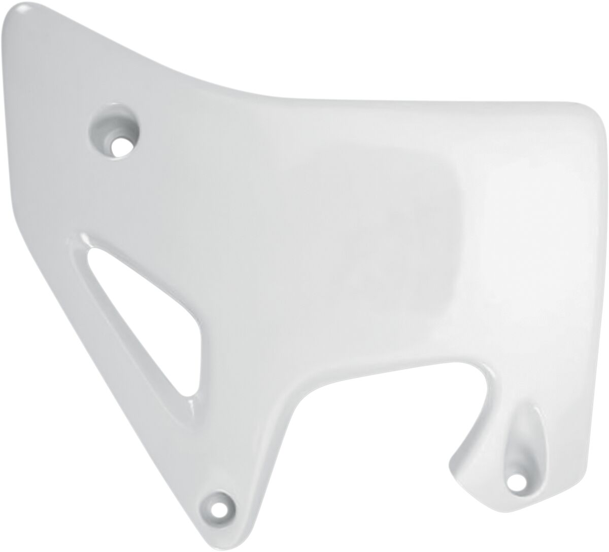 UFO RADIATOR COVER HONDA CR80 WHITE HO03625#041