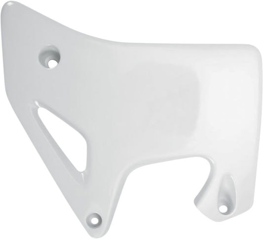 UFO RADIATOR COVER HONDA CR80 WHITE HO03625#041