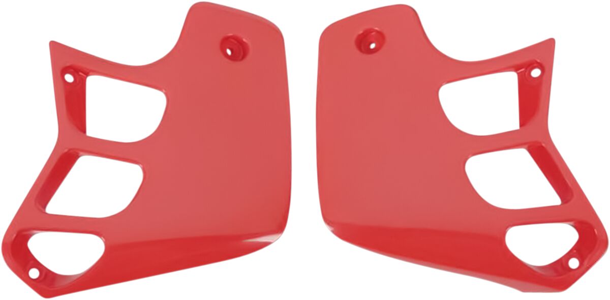 UFO RADIATOR COVERS HONDA CR125/250 UFO-RED HO02610#061