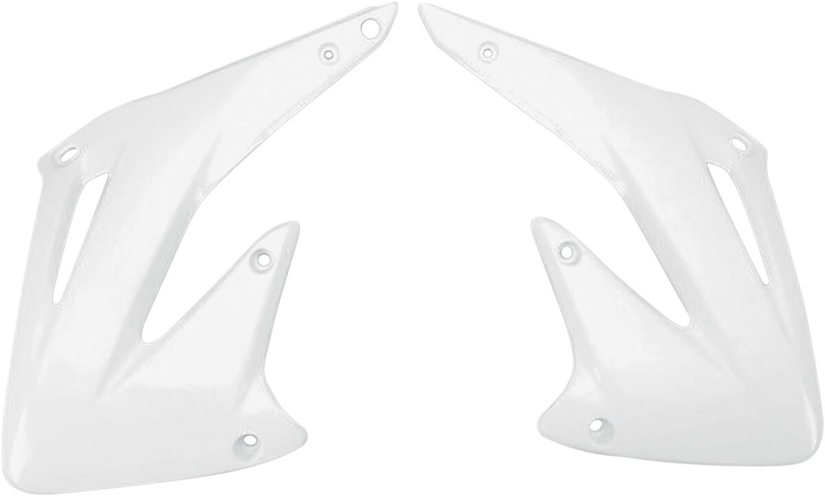 UFO RADIATOR COVERS HONDA CRF450R WHITE HO03693#041