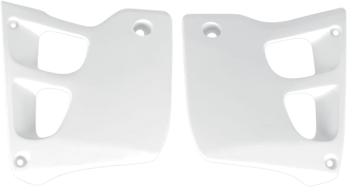 UFO RADIATOR COVERS HONDA CR125/250 WHITE HO02625#041