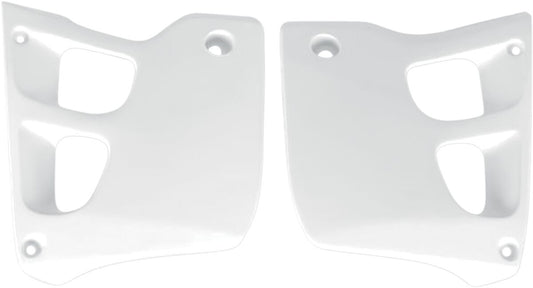 UFO RADIATOR COVERS HONDA CR125/250 WHITE HO02625#041