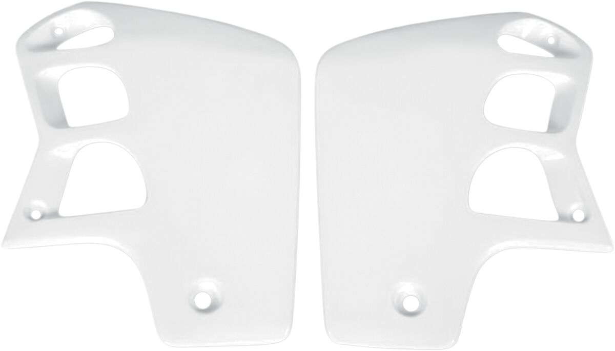 UFO RADIATOR COVERS HONDA CR500 WHITE HO02620#041