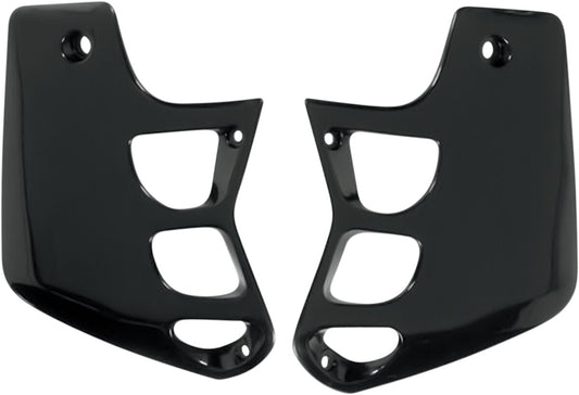 UFO RADIATOR COVERS HONDA CR500 BLACK HO02620#001