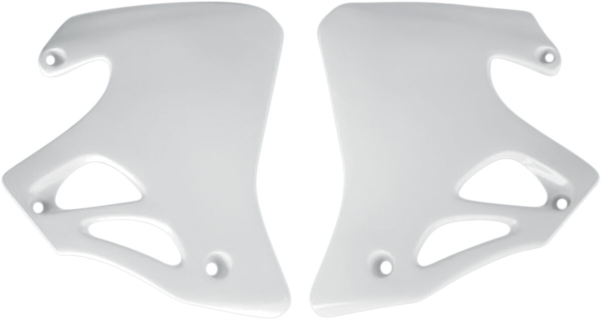 UFO RADIATOR COVERS HONDA CR125/250 WHITE HO02672#041