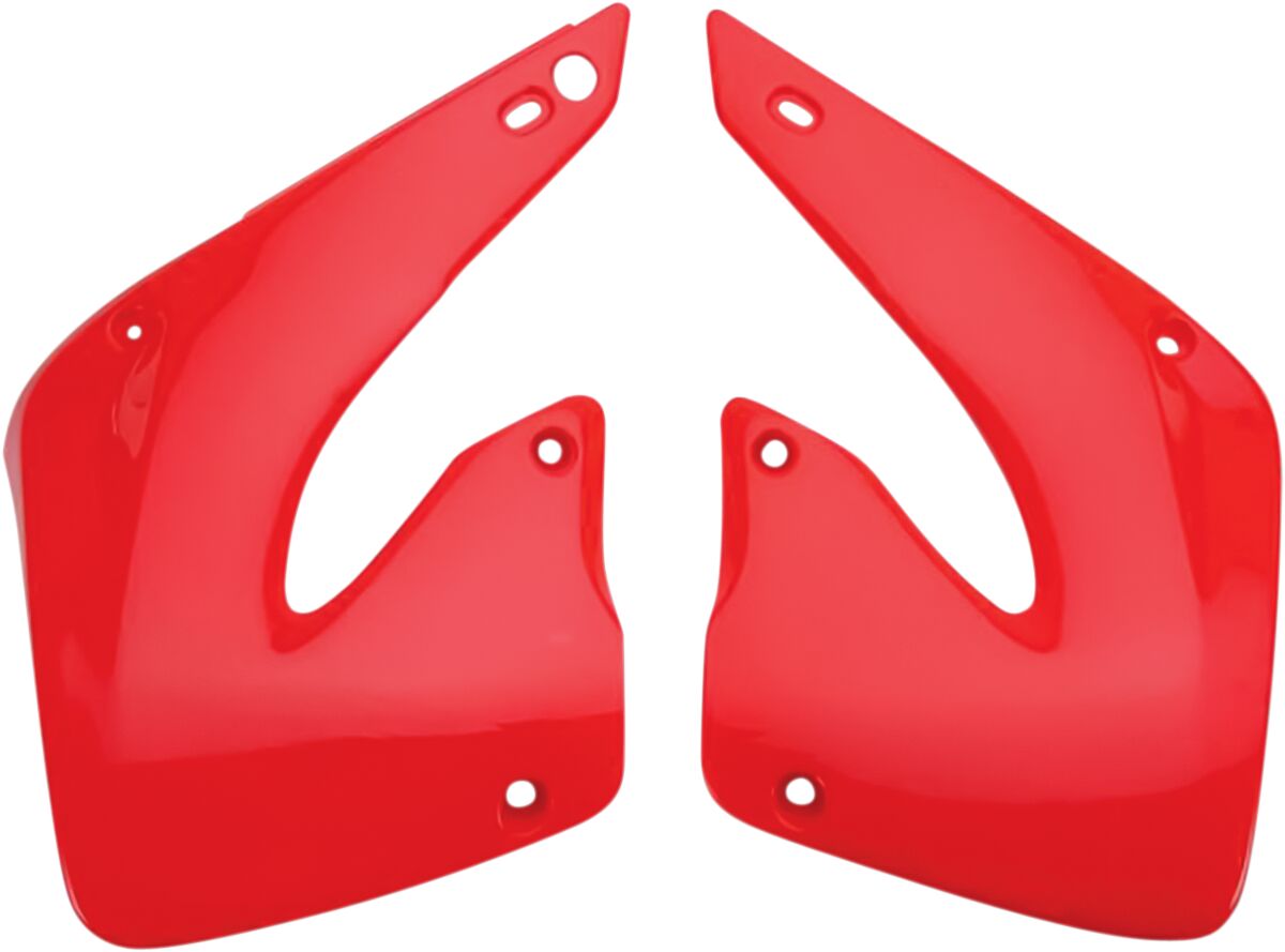 UFO RADIATOR COVERS HONDA CR125/250 CRF-RED HO03664#070