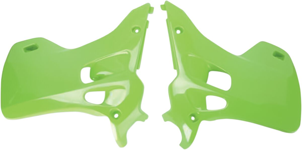 UFO RADIATOR COVERS KAWASAKI KX125/250 KX-GREEN KA02744#026