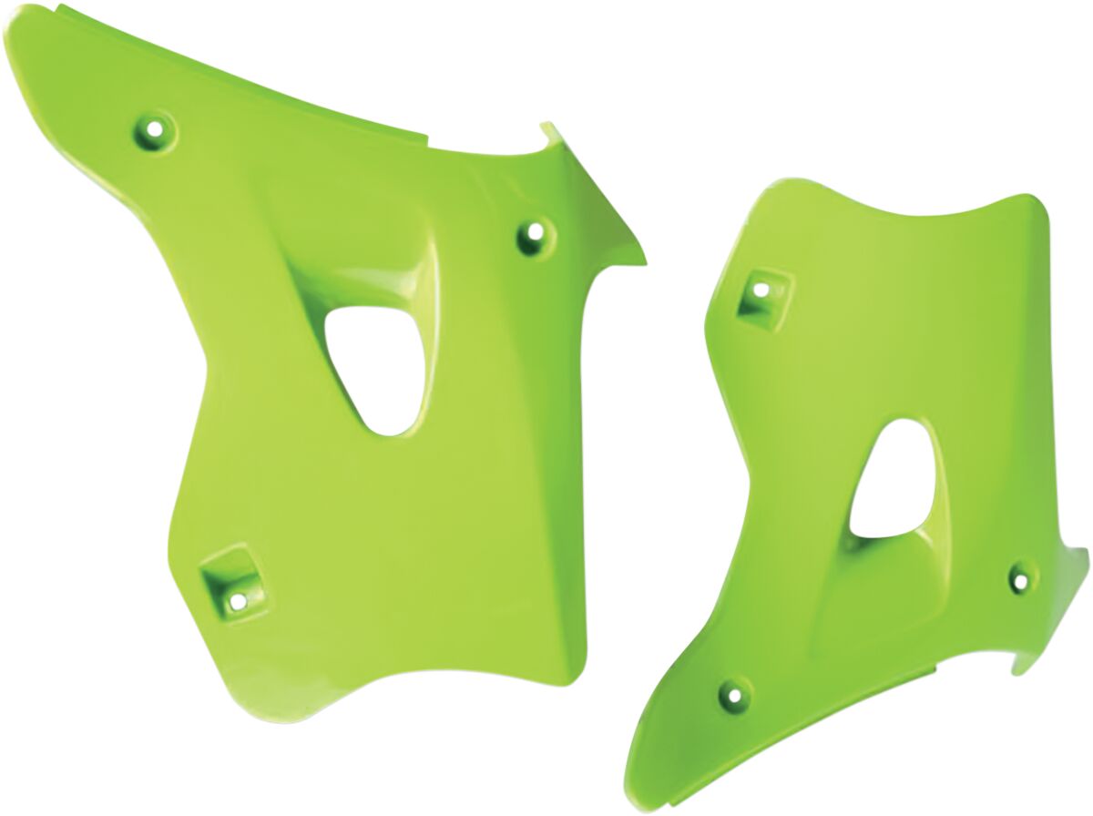 UFO RADIATOR COVERS KAWASAKI KX125/250 KX-GREEN KA02768#026
