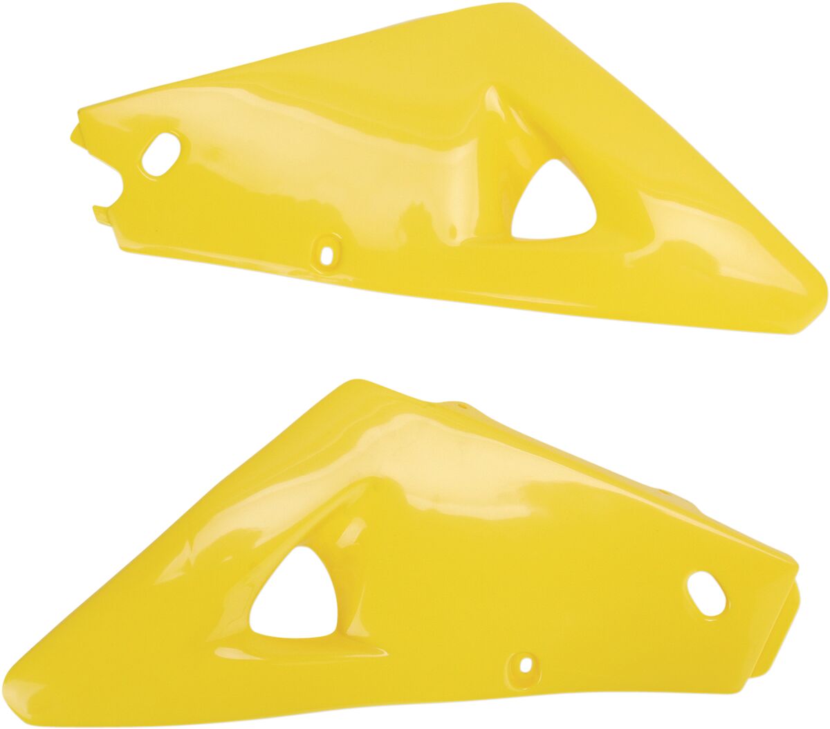 UFO UPPER RADIATOR COVERS HUSQVARNA 125/250/360 YELLOW HU03303#103
